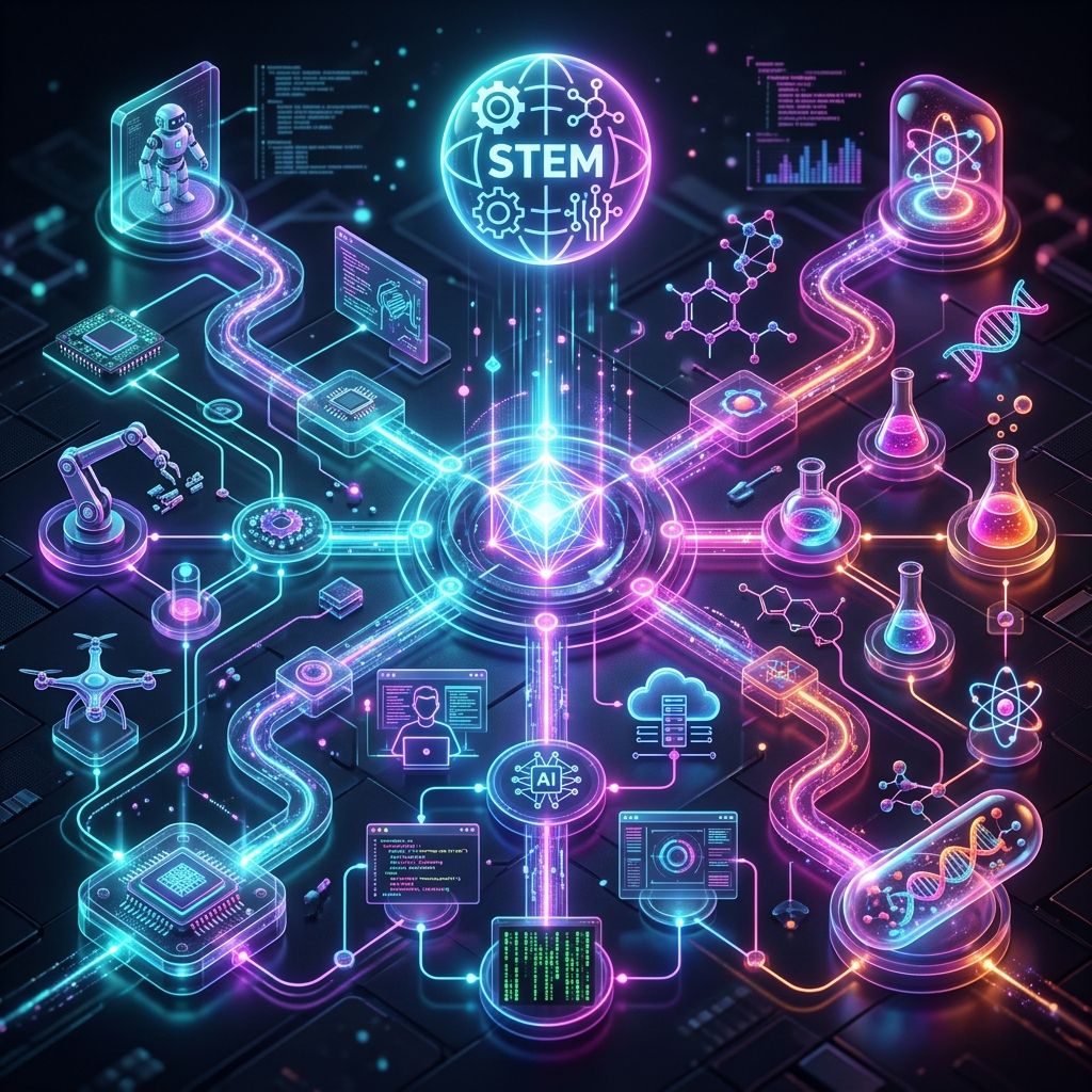 Futuristic Problem Solving Flowchart